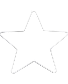 GLOREX 25CM TÄHTI METALLIRENGAS Main Image