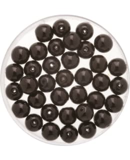 GLOREX BOHEMIA 50KPL 6MM MUSTA VAHAHELMI Main Image