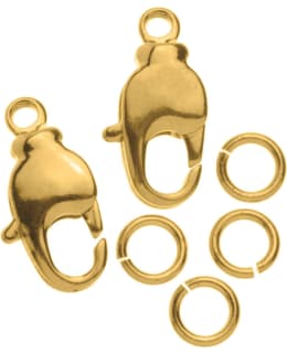 GLOREX 12MM KULTA KARABIINILUKKO Main Image