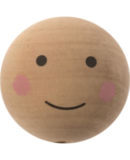 GLOREX KASVOT 3,5CM NATUR PUUHELMI Main Image