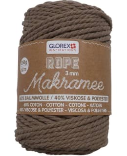 GLOREX 250G BROWN 3MM NARU Main Image