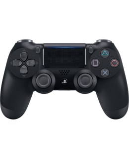 PS4 DUALSHOCK JET BLACK REFURBISHED Main Image