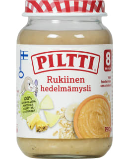 Piltti 190g Rukiinen hedelmämysli jälkiruoka 8kk Main Image