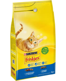 Friskies 4 kg adult tonnikalaa ja lisättyjä kasviksia kissanruoka Main Image