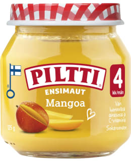 Piltti 125g Ensimaut Mangoa hedelmäsose 4kk Main Image