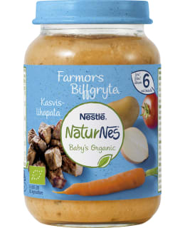 Nestlé NaturNes 190g Luomu kasviksia, perunaa ja naudanlihaa 6kk Main Image