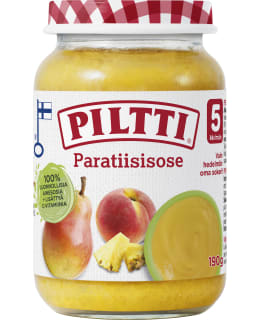 Piltti 190g Paradise puree fruit puree 5 months Main Image