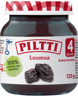 Piltti 125g Luumua hedelmäsose 4kk Main Image