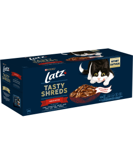 LATZ 44X80G TASTY SHREDS FARM SELECTION Main Image