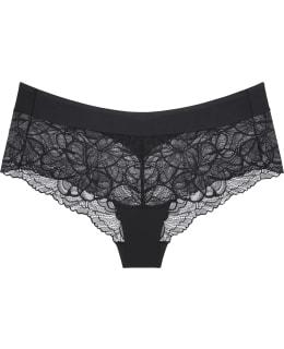 TRIUMPH 10219748 BMU LACE SHORTY BLA 36 Main Image