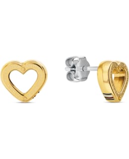 THJ THJ2780972 TOGGLE HEART EARRINGS Main Image