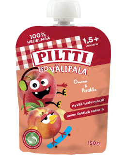 Piltti Iso välipala Omena-persikka 2+v 150g annospussi Main Image