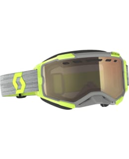 SCOTT FURY LS SNOW CROSS GREY/YELLOW Main Image