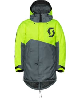 SCOTT TAKKI WARM-UP HARMAA/NEON KELTAINE Main Image