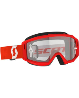 SCOTT GOGGLE PRIMAL CLEAR RED/WHITE CLEA Main Image