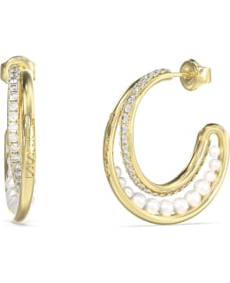 GUESS TINY PEARLY EARRINGS 17-TINY6 Main Image