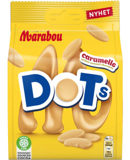 MARABOU DOTS CARAMELLO 120 G KARKKIPUSSI Main Image