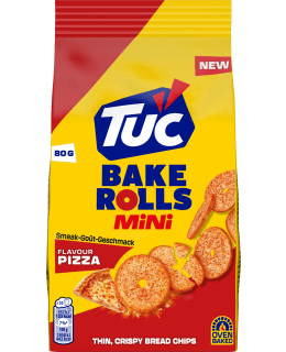 TUC BAKE ROLLS MINI PIZZA LEIPÄLASTU 80G Main Image