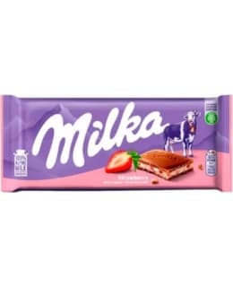 MILKA STRAWBERRY 100G SUKLAALEVY Main Image