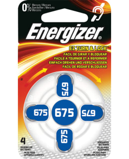 ENERGIZER HEARING AID 675 -4 PACK Main Image