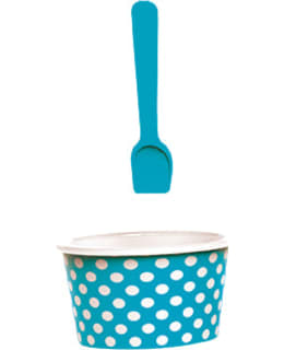 ZAK Dotty ice cream cup and spoon Main Image
