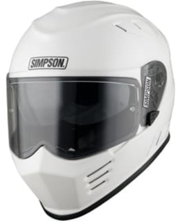 SIMPSON HELMET VENOM GLOSS WHITE S Main Image