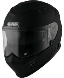 SIMPSON HELMET VENOM MATT BLACK XS Main Image
