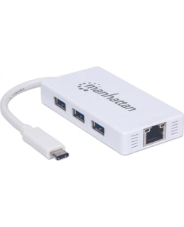 MANHATTAN USB 3.0-HUBI + GIGABIT ETHERNE Main Image