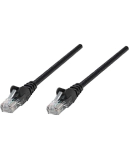 INTELLINET CAT6 15M MUSTA VERKKOKAAPELI Main Image