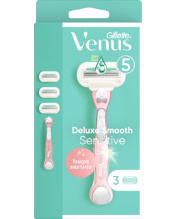 VENUS DELUXE SMOOTH ROSE HÖYLÄ + 3 TERÄÄ Main Image