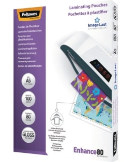 FELLOWES 100KPL 80MIC A5 LAMINOINTITASKU Main Image