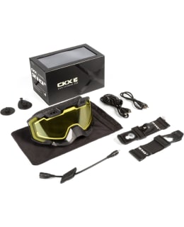 CKX GOGGLE 210° HEATED BLACK/YELLOW LENS Main Image