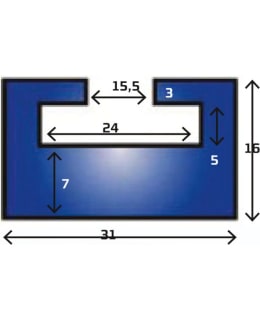 Kimpex Yamaha 28cm liukukisko Main Image