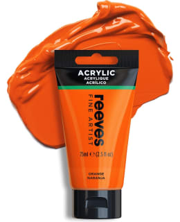 REEVES 75ML ORANGE AKRYYLIVÄRI Main Image