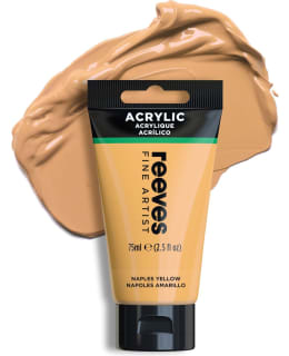 REEVES 75ML NAPLES YELLOW AKRYYLIVÄRI Main Image