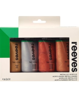 REEVES 75ML X 4 METALLI AKRYYLIVÄRI Main Image