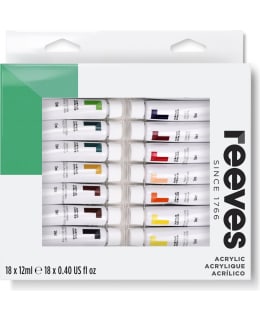 REEVES 12ML X 18 AKRYYLIVÄRILAJITELMA Main Image