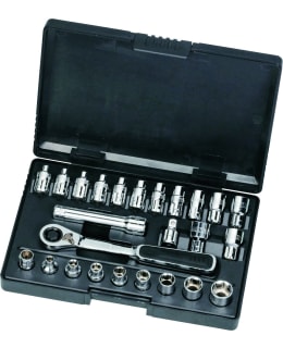 SATA 25-OS 1/4" LÄPIKARA HYLSYSRJA Main Image