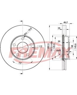 Fremax BD-5306 Jarrulevy, Etu Main Image