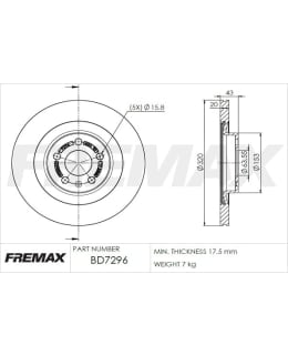 FREMAX BD-7296 JARRULEVY, TAKA Main Image