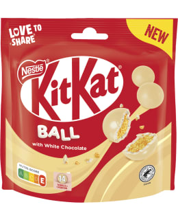KITKAT BALL VALKOSUKLAA 140G KARKKIPUSSI Main Image