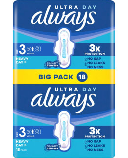 ALWAYS ULTRA LONG PLUS 3 18PCS SIDE Main Image