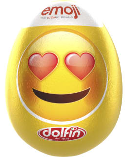 DOLFIN EMOJI 110 G YLLÄTYSSUKLAAMUNA Main Image