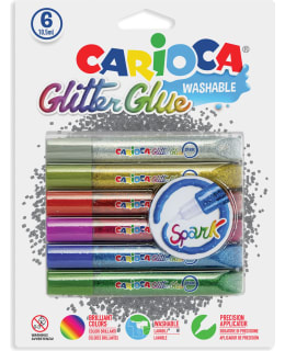 CARIOCA 6X10,5ML CLASSIC GLITTER-LIIMA Main Image