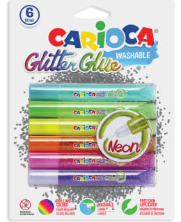 CARIOCA 6X10,5ML NEON GLITTER-LIIMA Main Image