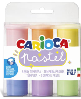 CARIOCA PASTEL 6KPL ASKARTELUVÄRI Main Image