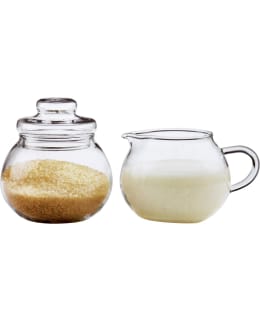 Bormioli Rocco creamer & sugar bowl Main Image
