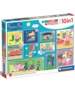 CLEMENTONI 10IN1 PEPPA PIG PALAPELI Main Image