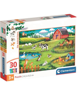 CLEMENTONI THE ANIMAL FARM 30P PALAPELI Main Image