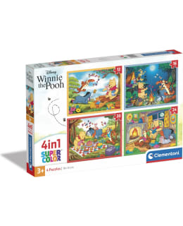 CLEMENTONI NALLE PUH 4-IN-1 PALAPELI Main Image